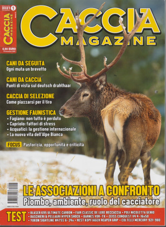 Caccia Magazine - n. 1 - mensile - gennaio 2021
