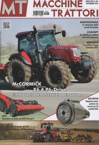 Macchine Trattori - Uscita n.265 - 4 Novembre 2025 - Mensile