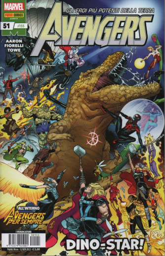 Gli eroi più potenti della terra - Avengers - n. 155 - mensile - 12 gennaio 2023 -