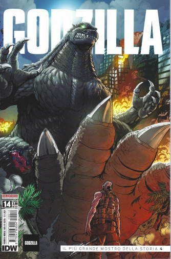 Godzilla - n. 14-   Il più grande mostro della storia 4 -  mensile -11/11/2021