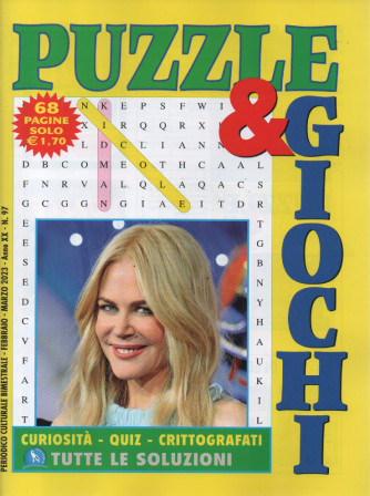 Puzzle & Giochi - n. 97 - bimestrale - febbraio - marzo 2023 - 68 pagine