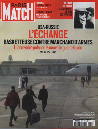 Paris Match - n. 3841 - du 15  au  21 decembre 2022  - in lingua francese