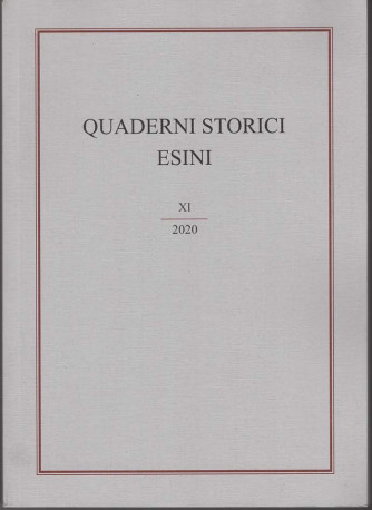 Quaderni Storici Esini vol. 11 anno 2020