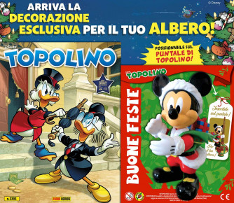Topolino Libretto Con Allegati - N° 3393 - Topolino Vestito Da Babbo Natale - Panini Comics