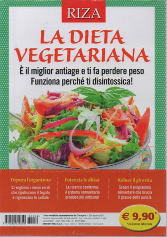 Dimagrire -ILa dieta vegetariana -  n. 256 -agosto    2023