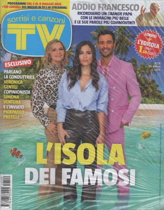 TV Sorrisi & Canzoni + L'Edicola - Uscita n.19 - 29 Aprile 2025 - Settimanale