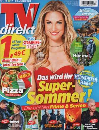 TV direkt - n.13 -  17-30 juni  2023 - in lingua tedesca