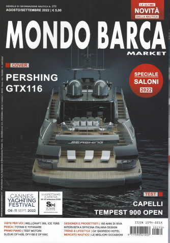 Mondo Barca Market - n. 270 - mensile - agosto - settembre   2022