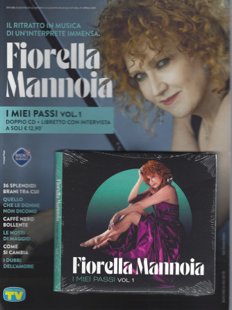 Fiorella Mannoia - I miei passi - vol. 1 - doppio cd + libretto con intervista - n. 23 - 22 marzo 2022 - settimanale