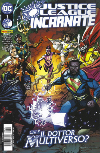 Justice league incarnate - Chi è il dottor Multiverso? -  mensile -16 giugno 2022