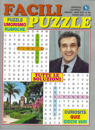 Facili puzzle - n. 303 - mensile  - giugno   2022