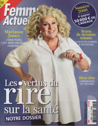 Femme Actuelle - n. 2000 - du 23 au 29 janvier 2023 - in lingua francese