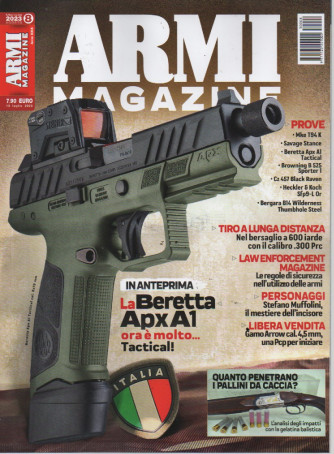 Armi magazine - n. 8  - agosto    2023 - mensile
