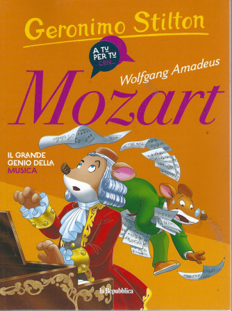 Geronimo Stilton - Wolfgang Amadeus Mozart- n. 4  -89 pagine