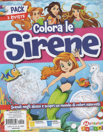 Colora le Sirene Pack - Uscita n.1 - 28 Ottobre 2025 - Trimestrale