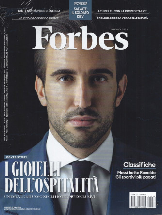 Forbes -  n.56 - giugno   2022 - mensile + Forbes small giants - 2 riviste