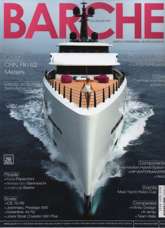 Barche - n. 11 - mensile - novembre 2022 - italiano - inglese