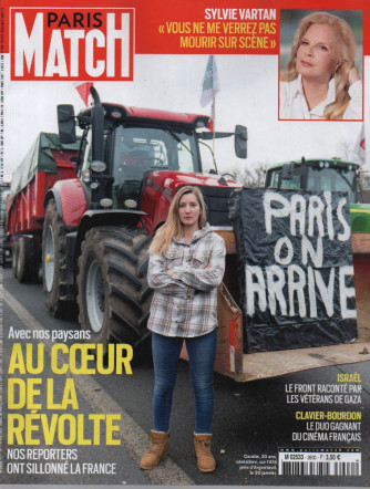 Paris Match - n. 3900 - du  1   au 7 fevrier 2024 - in lingua francese