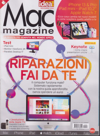 Mac magazine - n. 152 - mensile -novembre 2021