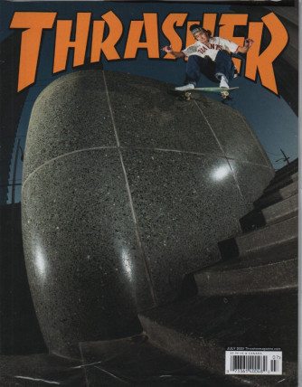 Thrasher magazine - n. 7 - Free stickers - july 2023