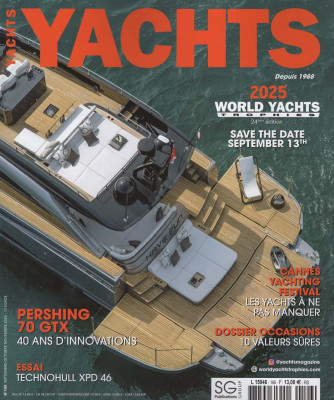 Yachts France - Uscita n.196 - 18 Settembre 2025 - Bimestrale - In lingua francese