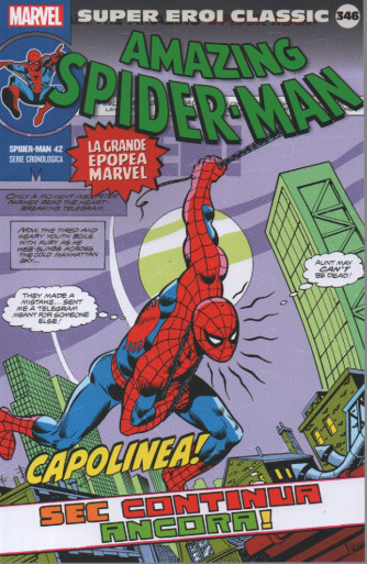 Super Eroi Classic  -Amazing -  Spider - Man - nº346 -      settimanale -