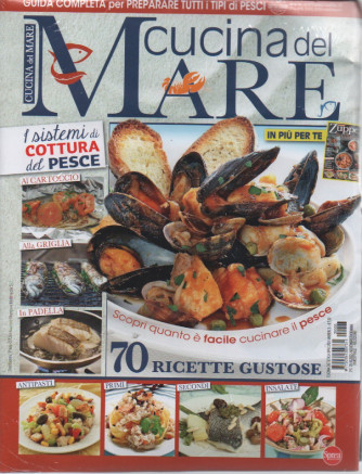 Cucina del mare - n. 3 - novembre - dicembre 2022 - bimestrale + Speciale Zuppe & Vellutate - rivista + libro