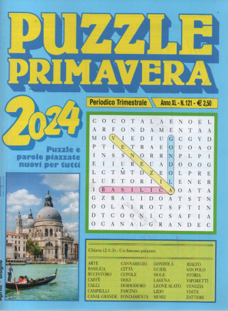 Puzzle primavera 2024 - n.121 - trimestrale -aprile - giugno  2024