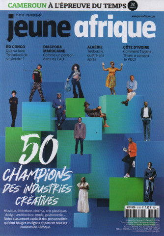 Jeune Afrique - n.33133 - fevrier 2024 - in lingua francese