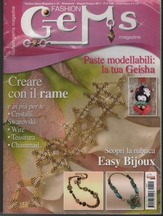 Fashion Gems Magazine n. 21 giugno 2011 (invecchiato in edicola)