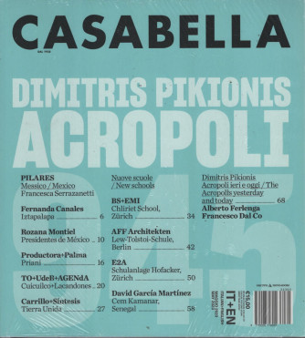 Casabella - mensile  n. 945 - maggio 2023 - italian - english