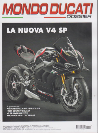 Mondo Ducati Dossier - n. 112 - bimestrale -febbraio - marzo 2021