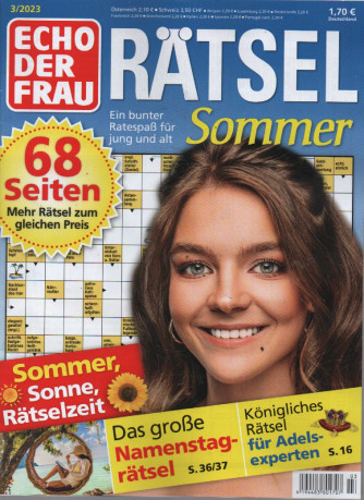 Echo der frau - Ratsel Fruhling - n. 3/2023 - in lingua tedesca