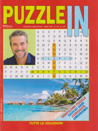 Puzzle in - n. 143 - bimestrale -agosto - settembre    2024