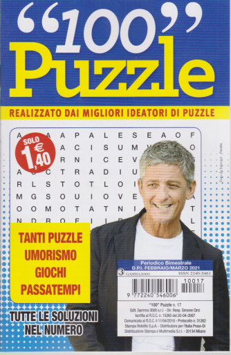 100 Puzzle - n. 17 - bimestrale - febbraio - marzo 2021