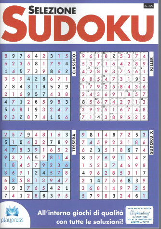 Selezione Sudoku - n. 35 - bimestrale - 26/3/2022