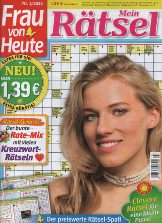 Frau von Heute - Mein Ratsel - n. 2 /2023 - in lingua tedesca