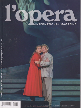 L'opera international magazine - n. 94 - mensile  -luglio - agosto     2024