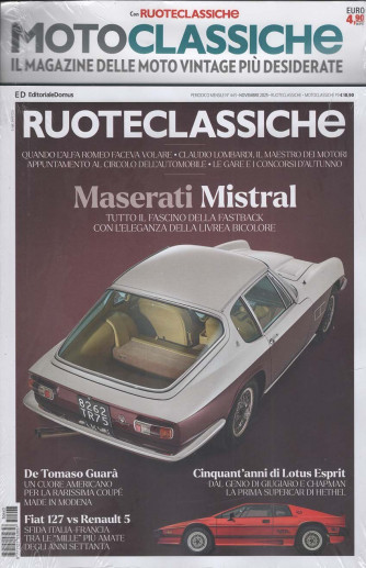RuoteClassiche + MotoClassiche - Uscita n.443 - 6 Novembre 2025 - Mensile