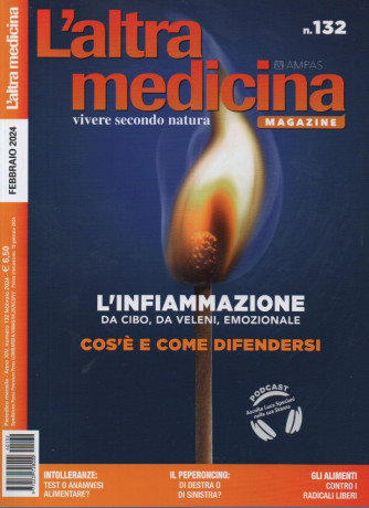 L' altra medicina magazine - n. 132 - mensile - dicembre - febbraio  2024
