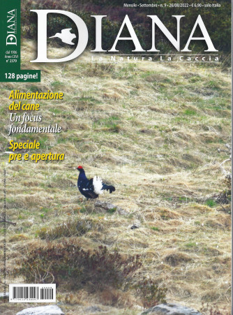Diana - n. 9- mensile -settembre  2022- 128 pagine!