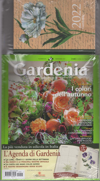 Gardenia  n. 451 - mensile - Novembre 2021 + Agenda Gardenia 202