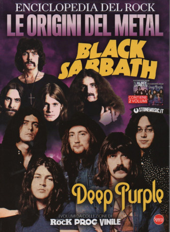 Enciclopedia del rock - Le origini del Metal - Black Sabbath - Deep Purple - n. 2 - dicembre - gennaio  2023 - bimestrale