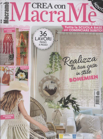 L'Uncinetto di Giò - Crea con MacraMè - Uscita n.2 - 7 Novembre 2025 - Bimestrale