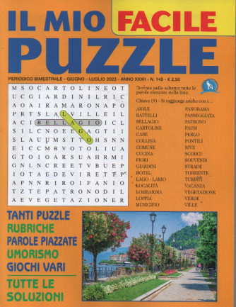 Il mio facile puzzle - n. 145 - bimestrale - giugno - luglio   2023