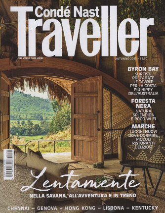 Condé Nast Traveller - Lentamente - Uscita n.105 - 4 Ottobre 2025 -Trimestrale
