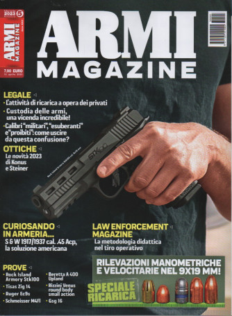 Armi magazine - n. 5  - maggio  2023 - mensile