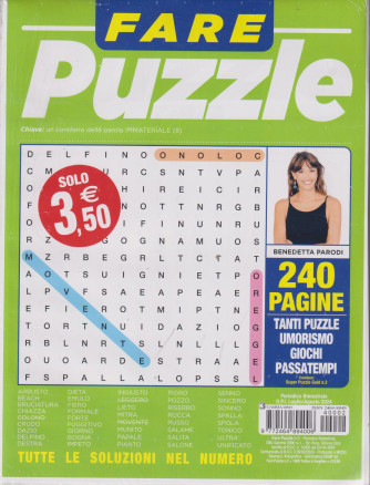 Fare puzzle - n. 2 - bimestrale - luglio - agosto  2024 - 240 pagine