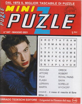 Minipuzzle - n. 547 - maggio  2021 - mensile