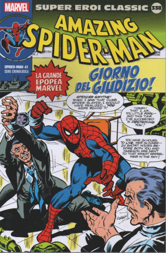 Super Eroi Classic -Amazing Spider - Man - nº338 -      settimanale -